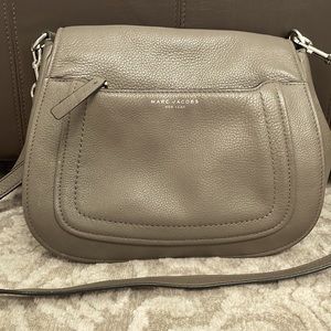 Marc Jacobs empire city crossbody bag in grey